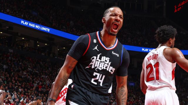 鲍威尔vs猛龙集锦 故地重游 替补登场高效拿下22分