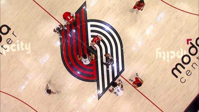 雷霆vs开拓者第1节中文解说回放