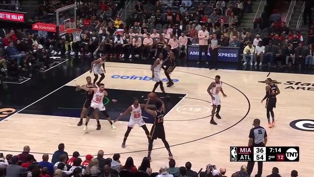 热火vs老鹰精华回放 巴特勒连送暴扣杨致命助攻