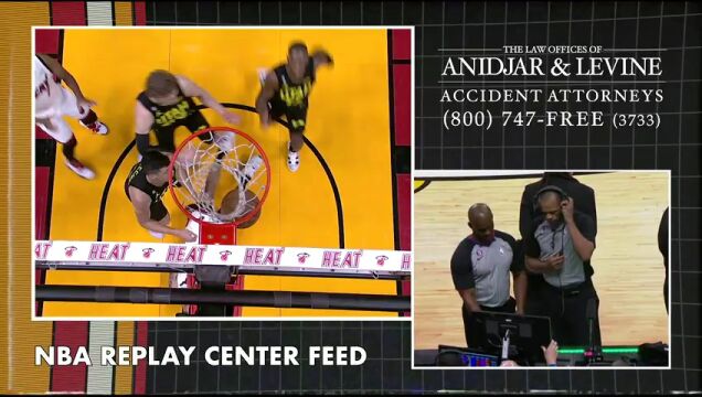 NBA常规赛：爵士vs热火英文原声全场回放