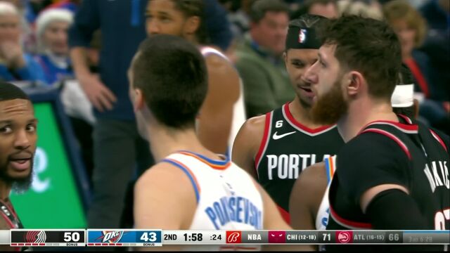 开拓者vs雷霆英文原声全场回放