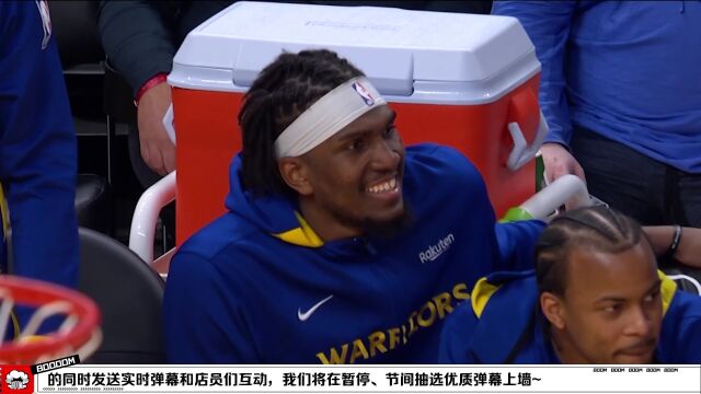 NBA常规赛：勇士vs雄鹿第1节中文解说回放