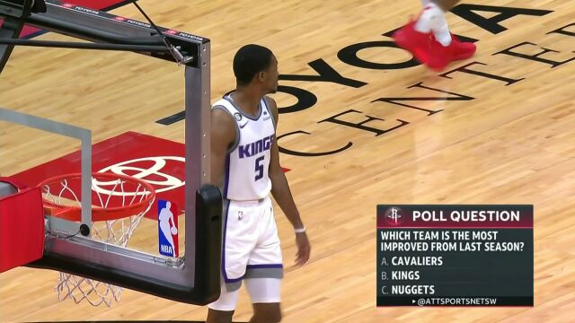 NBA常规赛：国王vs火箭第2节中文解说回放