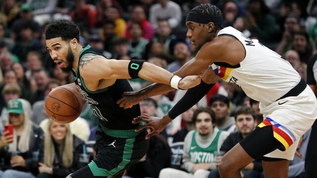 塔图姆vs森林狼集锦 全场30+8+5全面发挥率队取胜