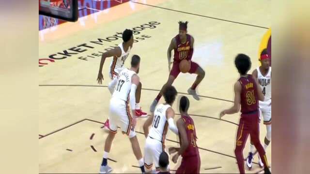 回顾骑士vs鹈鹕交战记录 瓦兰与艾伦内线对飙