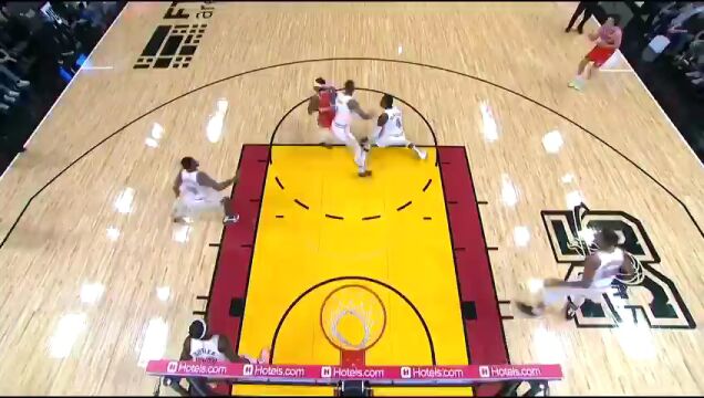 NBA常规赛：雷霆vs热火第2节中文解说回放