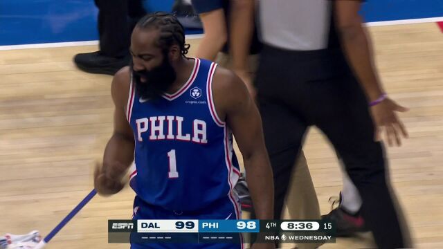 独行侠vs76人第4节中文解说回放