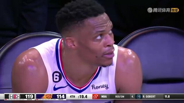 NBA常规赛：快船vs太阳第4节英文原声回放