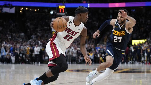 热火111-108掘金 热巴合砍42分力压约基奇41+10