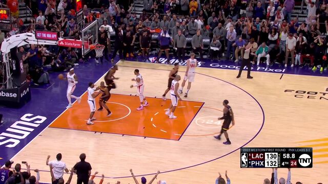 这球很关键！保罗联手杜兰特打出致命一击奠定胜局