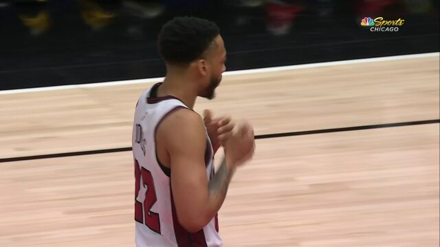 NBA常规赛：活塞vs公牛第4节英文原声回放