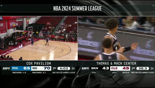 76人vs鹈鹕第3节英文原声回放