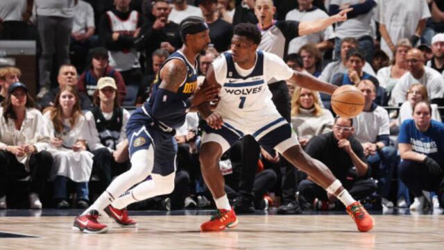 掘金108-114森林狼 约基奇空砍34+11+6爱德华兹34分避免横扫