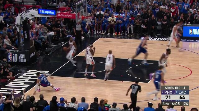 没有什么能够阻挡！威少脚踩筋斗云转身90度打板命中