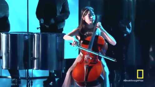 看到了欧阳娜娜在NASA颁奖典礼上的大提琴演奏 真的被惊艳到了