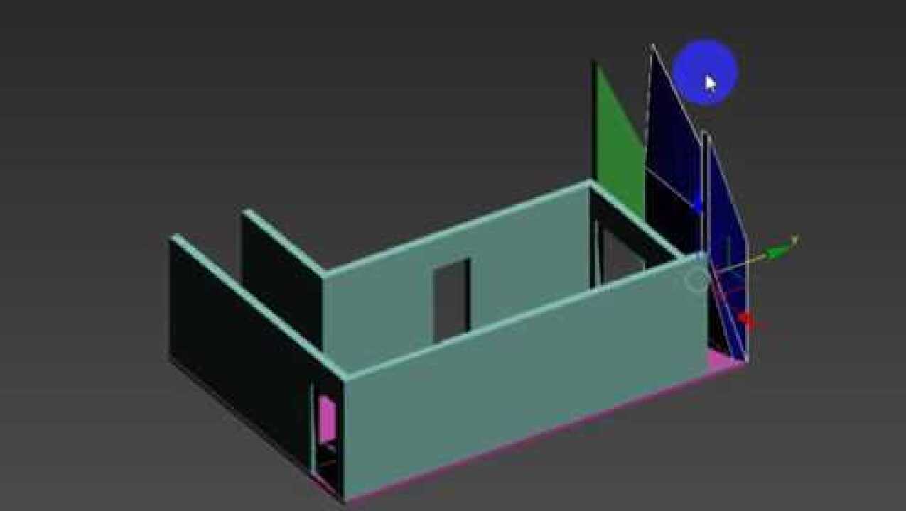 怎样用样条线绘制墙体建模?室内设计运用:3dmax入门教程_腾讯视频