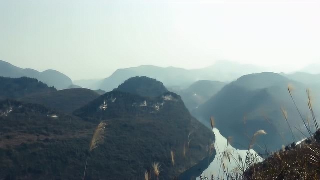 贵州农村小伙实拍乌江河,风景真是美如仙境