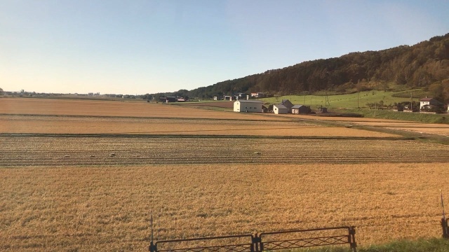 日本 北海道夕张 看着辽阔的景 想念远方的那个她