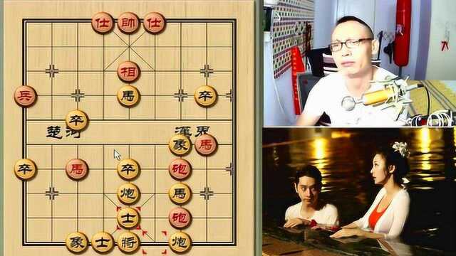 八卦讲棋:顺炮开局,三步出车法,快速攻杀