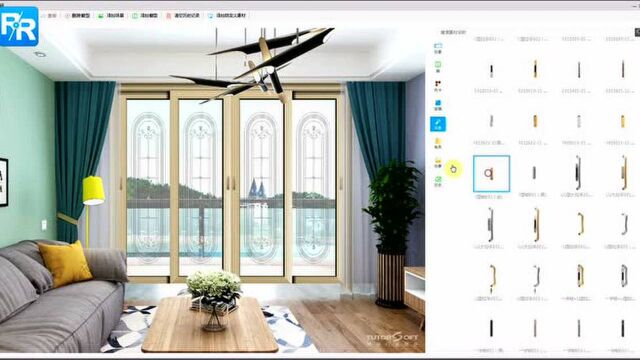 杜特预见家ⷮŠ门窗效果图设计软件操作视频