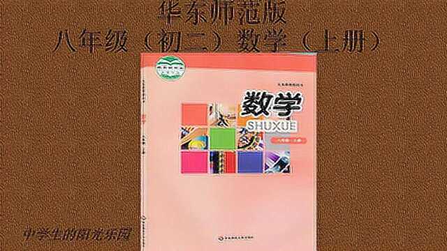 初中数学 八年级数学上册华东师范版 第十二章 第四讲 整式的除法