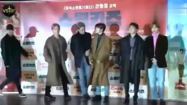 EXO都璟秀《Swing Kids》试映超给力的应援团