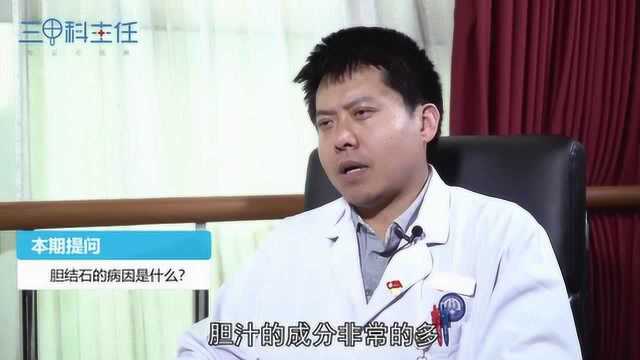 胆结石的病因是什么?