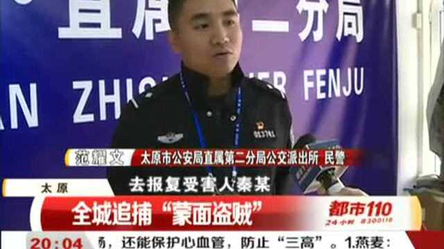 全城追捕“蒙面盗贼”,没成想警察竟被利用,胆子也太大了!