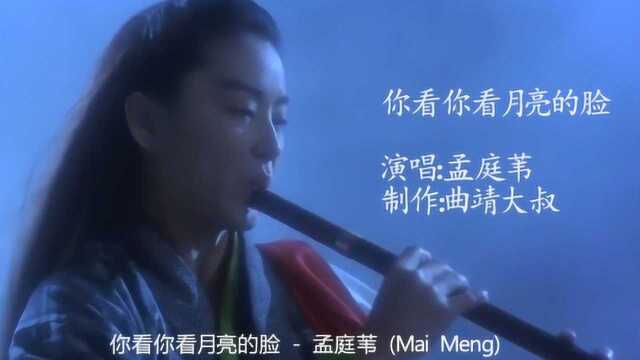 孟庭苇成名曲《你看你看月亮的脸》,真怀念远去的青春