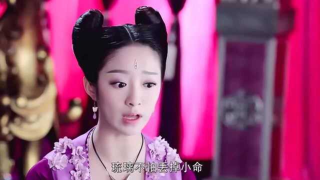 紫琉璃是一只小狐妖,天生拥有紫泪魔瞳,能够洞悉机缘