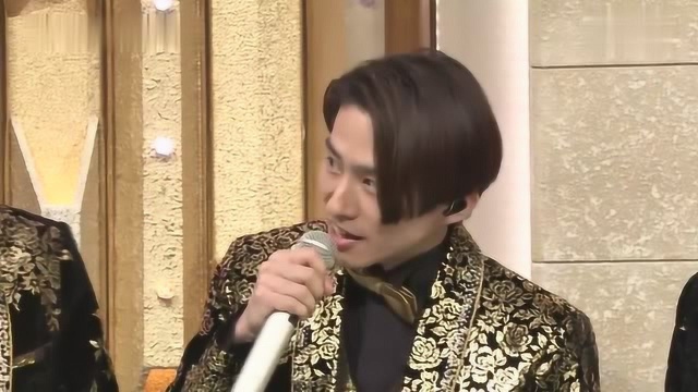 第66回NHK红白歌合战,V6的大叔们很投入的演出