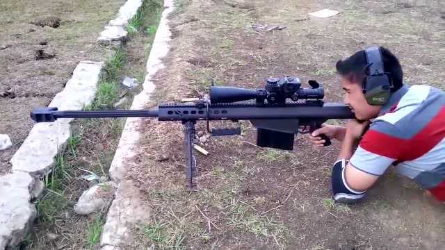 印度尼西亚PROSignal公司Menembak SniperBarrett M82A1