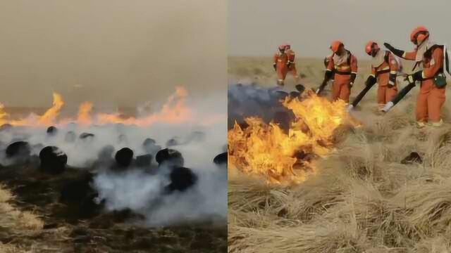 受大风天气影响,呼伦贝尔市地区突发入境火,580人投入扑救