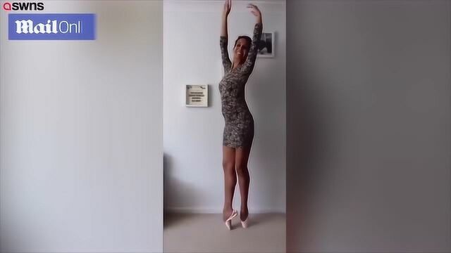 Twirling in time: ballet dancer charts pregnancy