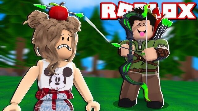 小飞象解说 Roblox射箭模拟器 神射手完成地下城挑战!