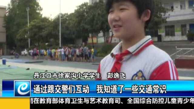 丹江口市徐家沟小学:交通安全教育进校园