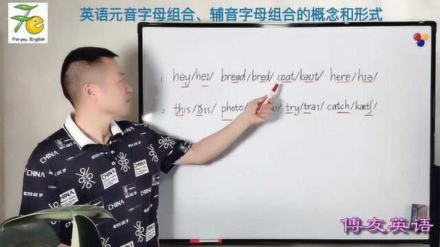 英语元音字母组合、辅音字母组合的概念和形式