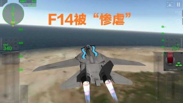 F14“雄猫”遭遇奇葩测试,被虐“千百遍”,老家伙能挺住吗?