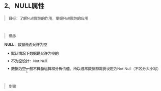 你知道什么是Null吗?快来了解一下吧