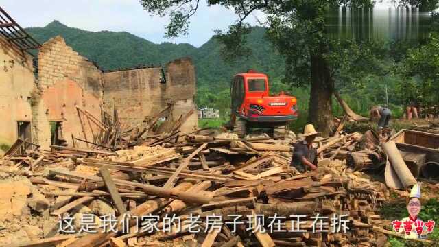 江西新农村建设,无人住泥巴房违规房全部拆除,每平方米补助元