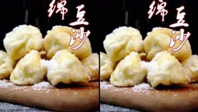 东北名菜雪绵豆沙,白如雪棉如沙,古代可是宫廷菜