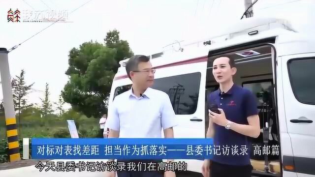 对话“一线指挥官”:打造大运河文化带节点城市 好事成双在高邮