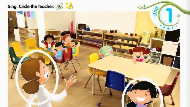 幼儿学科英语1级1单元1课