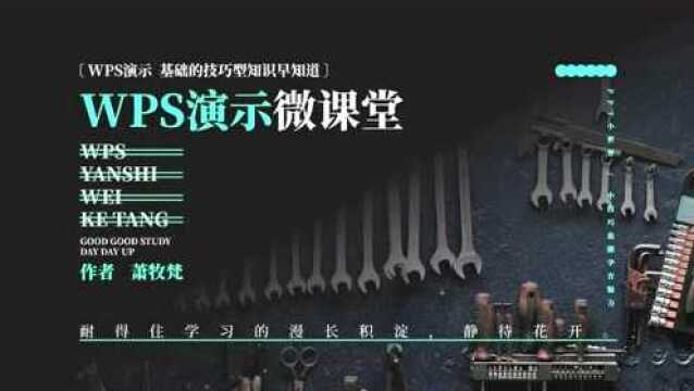 WPS演示微课堂018如何替换特点文字