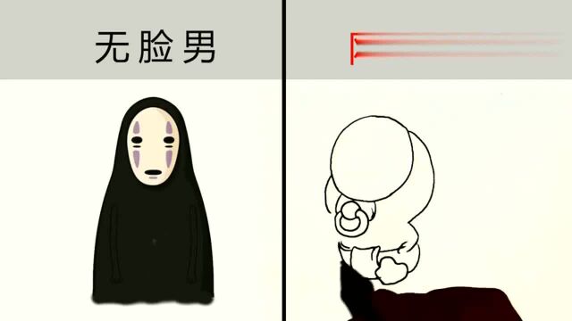 爆笑脑洞:牛人手绘无脸男刚出生的样子,太逗了!哈哈