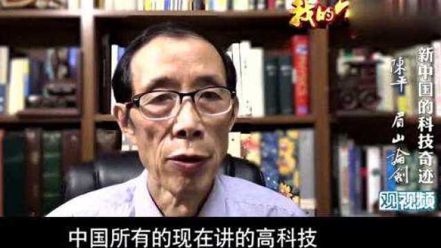 陈平:中国现阶段已达到发达国家水平,高科技能力太强