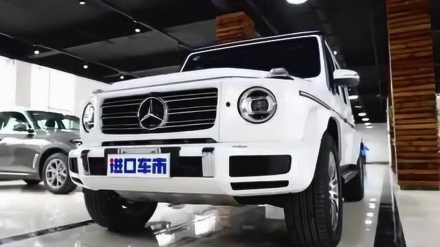 奔驰G500高性能越野车 外观内饰高清实拍