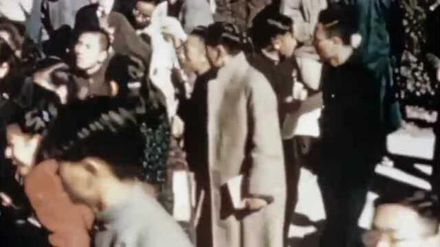 1946年的金陵大学,那个时候的发型还是很帅的,如今很少见!