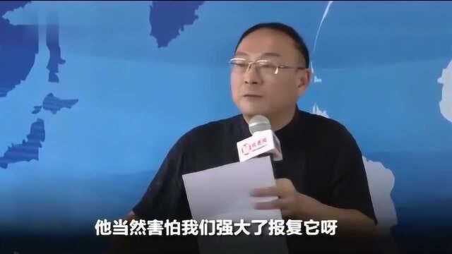 金灿荣:日本害怕我们的报复,其实中国人脾气很好,只要认个错就行!