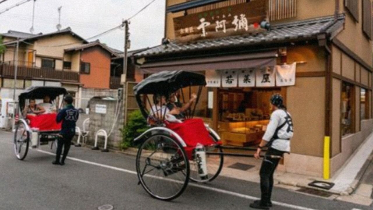 日本人力车拉手月收入超百万日元,3成拉手是女生,大量年轻人应聘